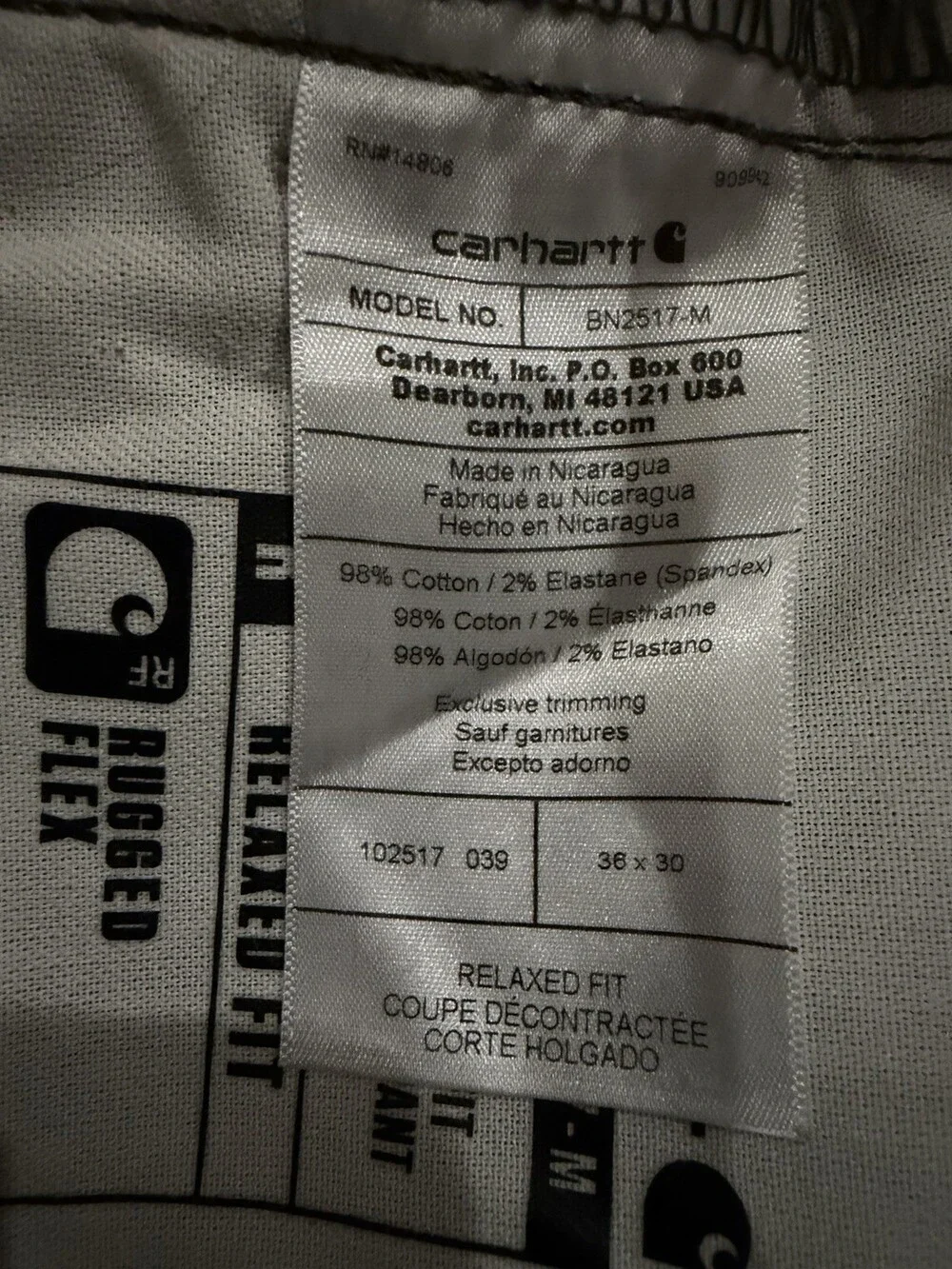 N/A carhartt men